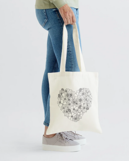 Heart in Bloom Tote